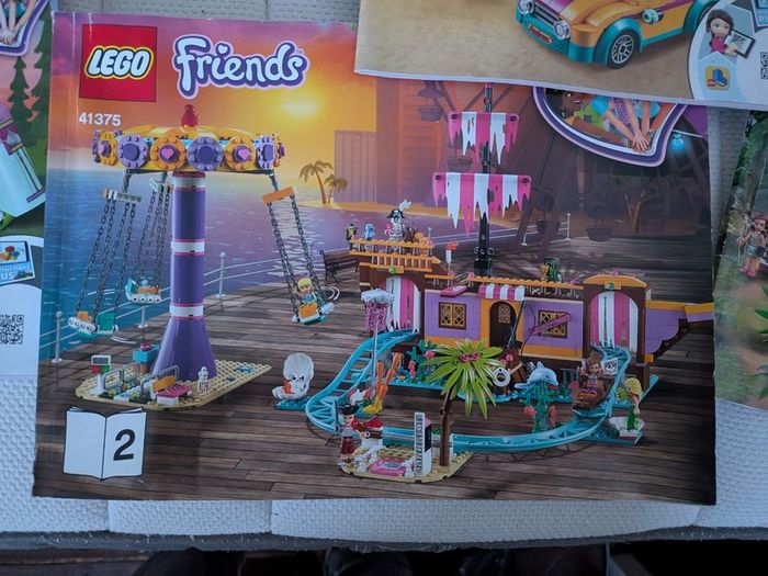 Lego and instruction manuals