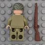Lego compatible, military figures, American infantry. 15 figures plus rifles. Image 2