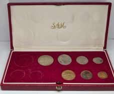 South Africa 1978 Proof Coin Set in Original Holder with COA