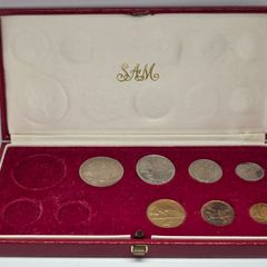 South Africa 1978 Proof Coin Set in Original Holder with COA