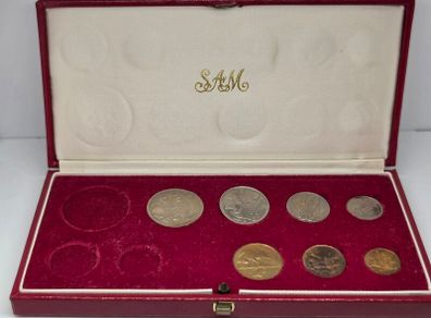 South Africa 1978 Proof Coin Set in Original Holder with COA