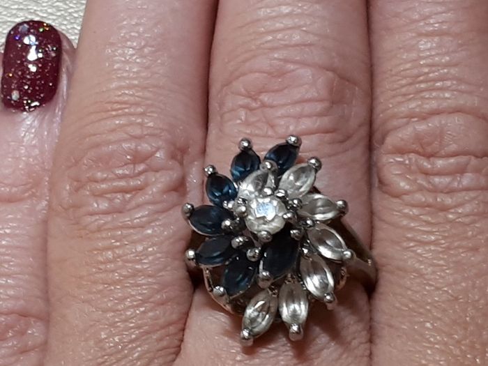 Vintage Cluster Ring