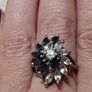 Vintage Cluster Ring Image 6
