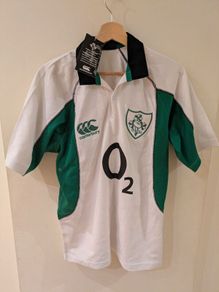 NWT Ireland Rugby Vintage 2006 AwayJersey Canterbury small mens