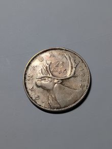 Canada Silver 25 cent