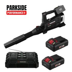 Parkside Performance 40V Cordless Brushless Hand Held Leaf Blower. Garden Household Indoor Outdoor Maintenance DIY