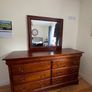 Chest of drawers and large mirror Image 2