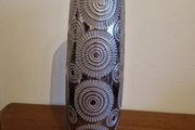 silver colour  vase