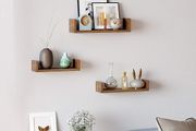 New Set of 3 U-Shaped Rustic Shelves - FREE P&amp;P