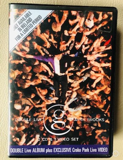 Garth brooks live at Croke park 1997 VHS & CD set Limited Edition