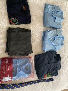 CBS Carlow Uniform Bundle: Coat,Shirts,Trousers,Tie and Jumper.