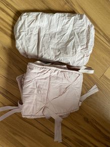 Stokke Sleepi mini Dusty Pink bedding bundle