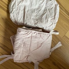 Stokke Sleepi mini Dusty Pink bedding bundle
