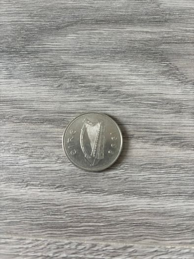 Irish punt coin