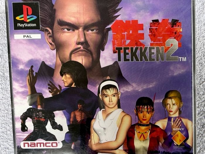 playstion 1 , TEKKEN 2 , double case ,in excellent condition