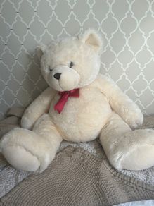Harry White 120cm Giant Teddy Bear
