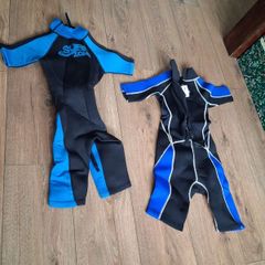wetsuit 2. Kids age 4. To 5 and 1 age 11