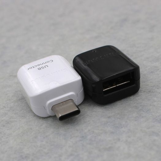 Genuine Samsung OTG USB-C (Male) to USB-A (Female) QC 3.0-2.0 Charger & Sync Convertor Adapter (Brand New/Warranty)