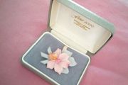 Porcelain brooch