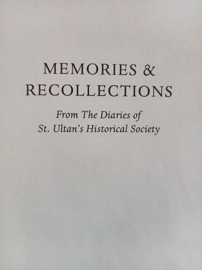 Memories and Recollections