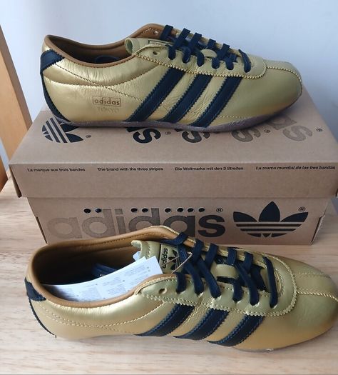 Adidas Tokyo Decon W Gold/Black - UK 5 / EU 38 - Brand New in Box