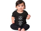I Listen To AC/DC With My Dad  Classic Baby Crewneck T-shirt