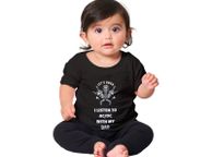 main image for ad I Listen To AC/DC With My Dad  Classic Baby Crewneck T-shirt