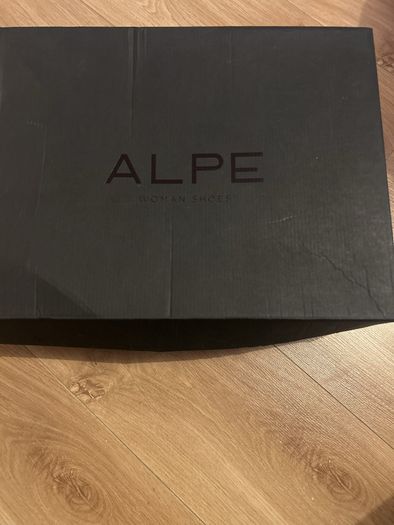 Alpe ladies grey suede boots - brand new with tags