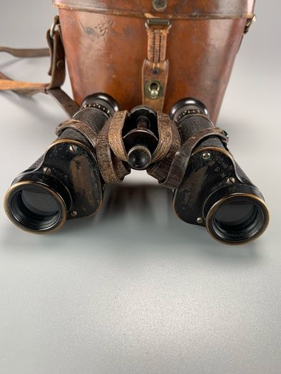 Antique Carl Zeiss Jena Telact 8x binoculars