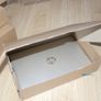Lot of 10 ecommerce boxes Eco Friendly Flat box, shipping boxes eCommerce boxes all brown double walled up to 14" laptop, art, craft , frame Image 6