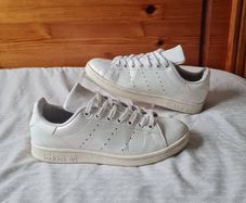2018 adidas Stan Smith white leather Size 5 eu 38 in good condition