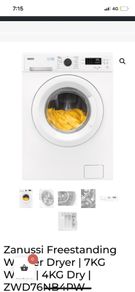 Zanussi washing machine