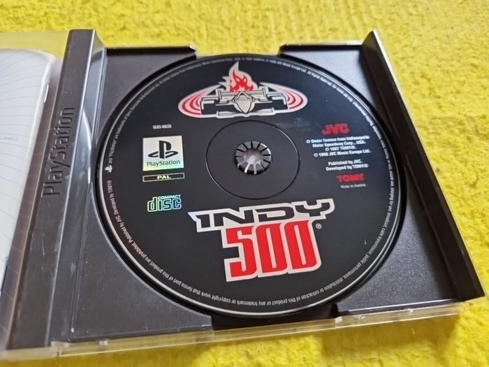 Indy 500 PlayStation1 Ps1 PlayStation2 Ps2 Games Original