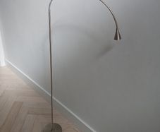 Ikea vintage floor lamp. Tived LED stainless steel