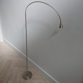 Ikea vintage floor lamp. Tived LED stainless steel