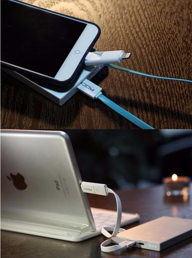 2 in 1 usb cable for iphone and samsung, htc Android phones . Iphone lightning cable