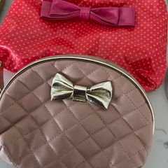 2 Small Makeup Bags