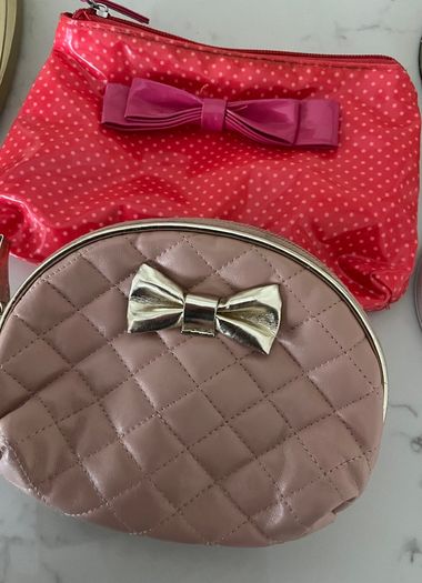 2 Small Makeup Bags