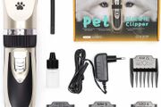 Dog Clippers Cordless, Professional Pet Grooming Kit, Dog Trimmer, Low Noise Dog Hair Clipper with 4 Combs, Rechargeable Electric Cat Shaver Shears Tools for All Pets (FREE POSTAGE)