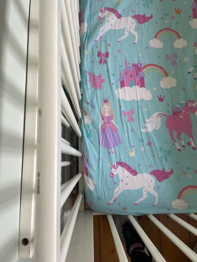 ikea gulliver cot bed & baby elegance mattress