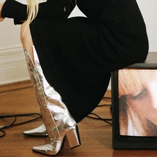 Zara Leather Boots
