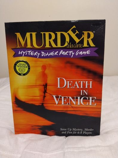 Classic Murder Mystery Party Game - DEATH IN VENICE