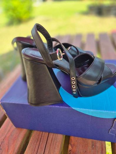Lamoda Chunky Platform Sandals, Size 5 UK, 38 EU, AV