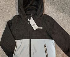 Boys reflective wind/rain jacket
