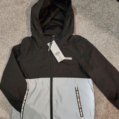 Boys reflective wind/rain jacket