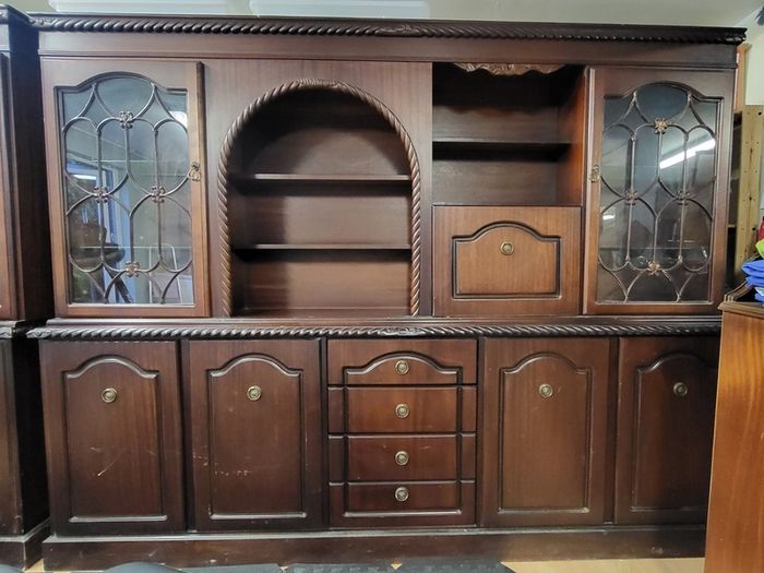 Vintage Mohagany Large Unit
