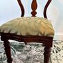 Elegant Square Wooden Dining Table & 4 Balloon-Back Chairs Image 3