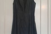Black PVC Dress - Denim Club - Size 12