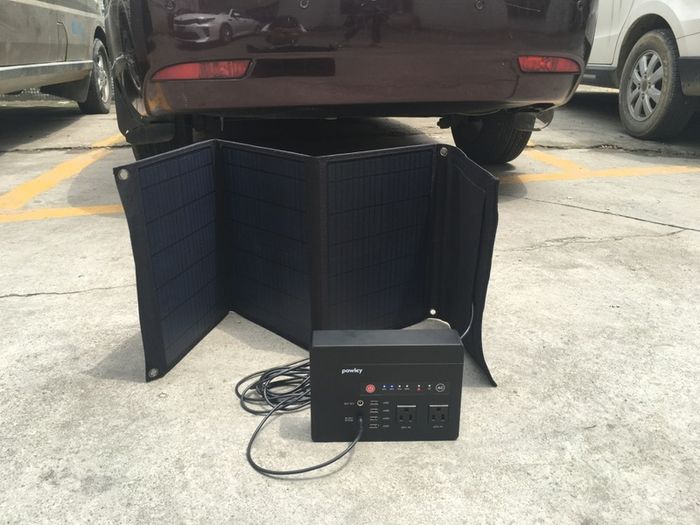 42000mAh 250W (Max) Power Bank  AC Outlets & 4 USB Ports Universal Travel Charger