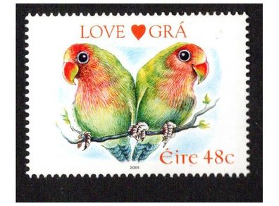 2005 Ireland Greetings Commemorative Stamp Mint Never Hinged (MNH)